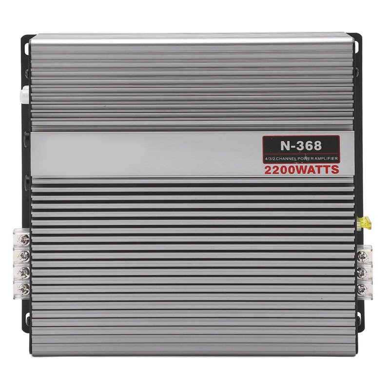 RMS 4X70W Car Power Amplifiers Audio DSP Car Amplifier 4 Channel with 2 Tweeters